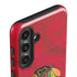 NHL Blackhawks Red Stripes Galaxy S24 Plus Impact Case